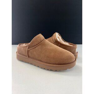 UGG CLASSIC MICRO chestnut boot slippers size 9 NWOB